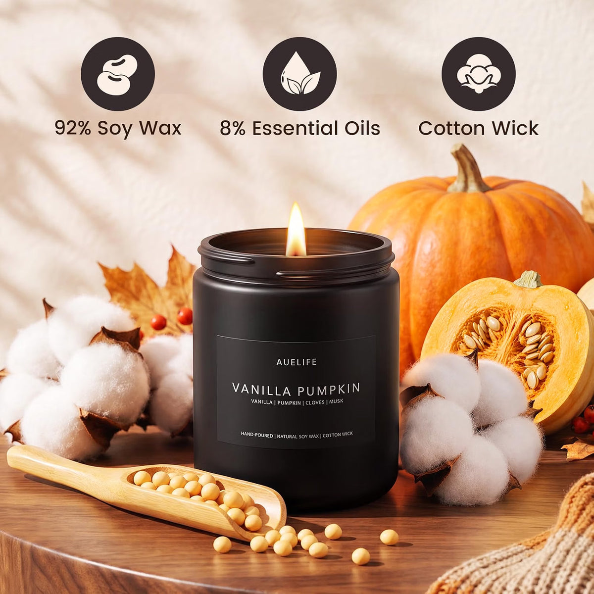Vanilla Pumpkin Candle