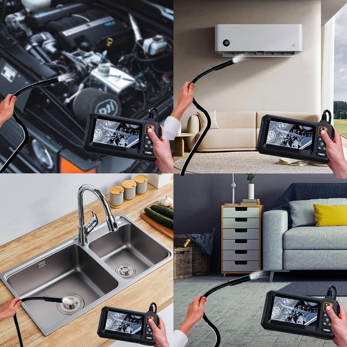 Endoscope Camera with Light