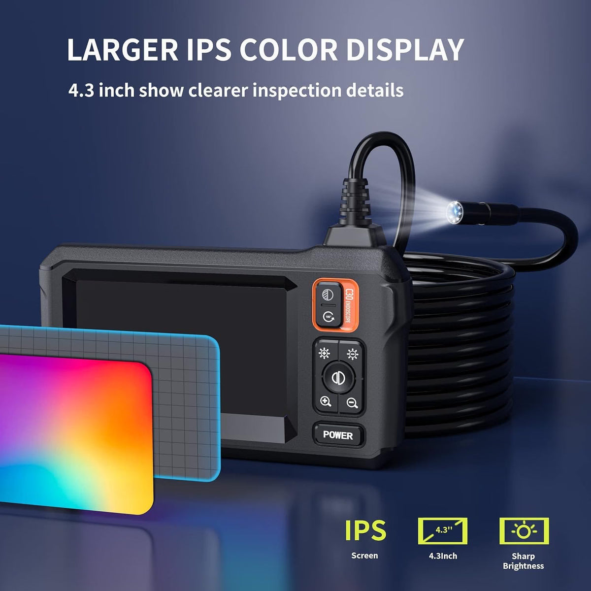 Endoscope Camera with Light