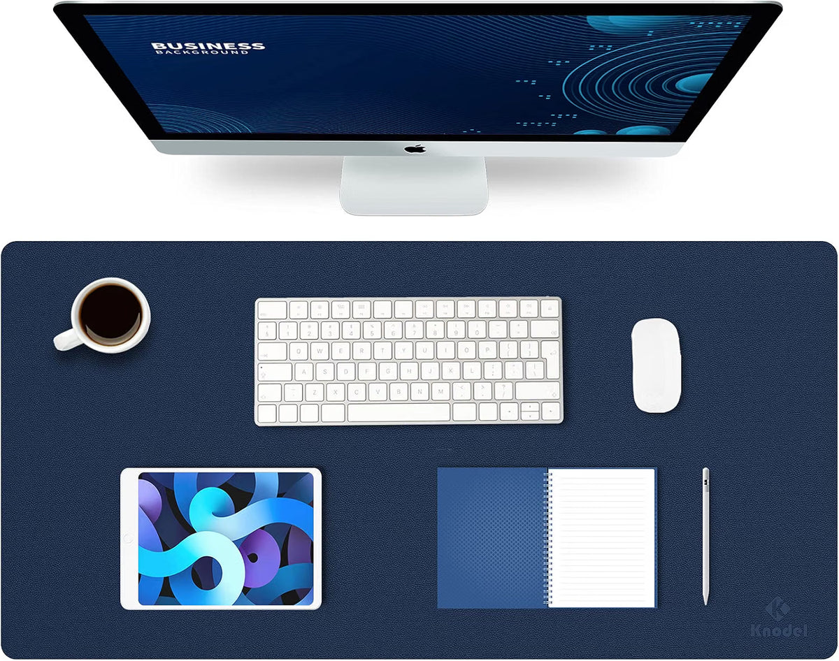 KNODEL Large Non-Slip Desk Pad & Mouse Pad