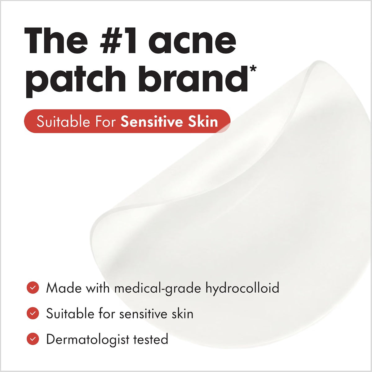 Mighty Patch Original – Hydrocolloid Acne Patches