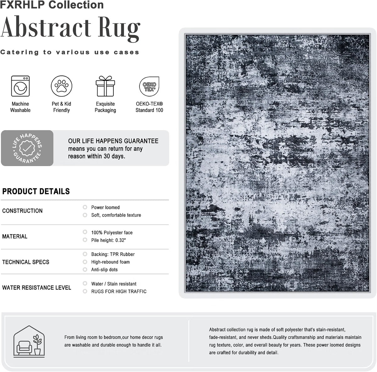 Modern Living Room Rug