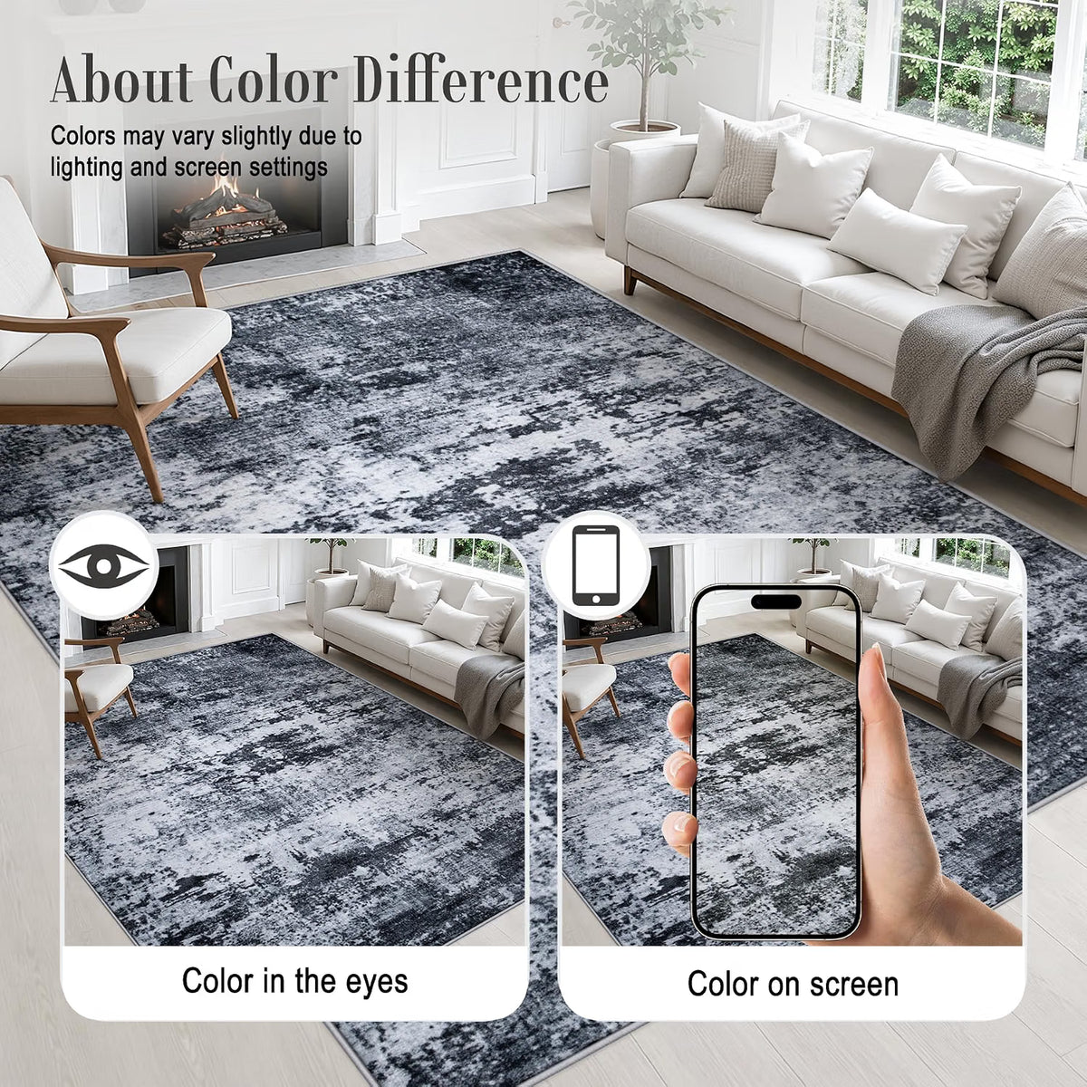 Modern Living Room Rug