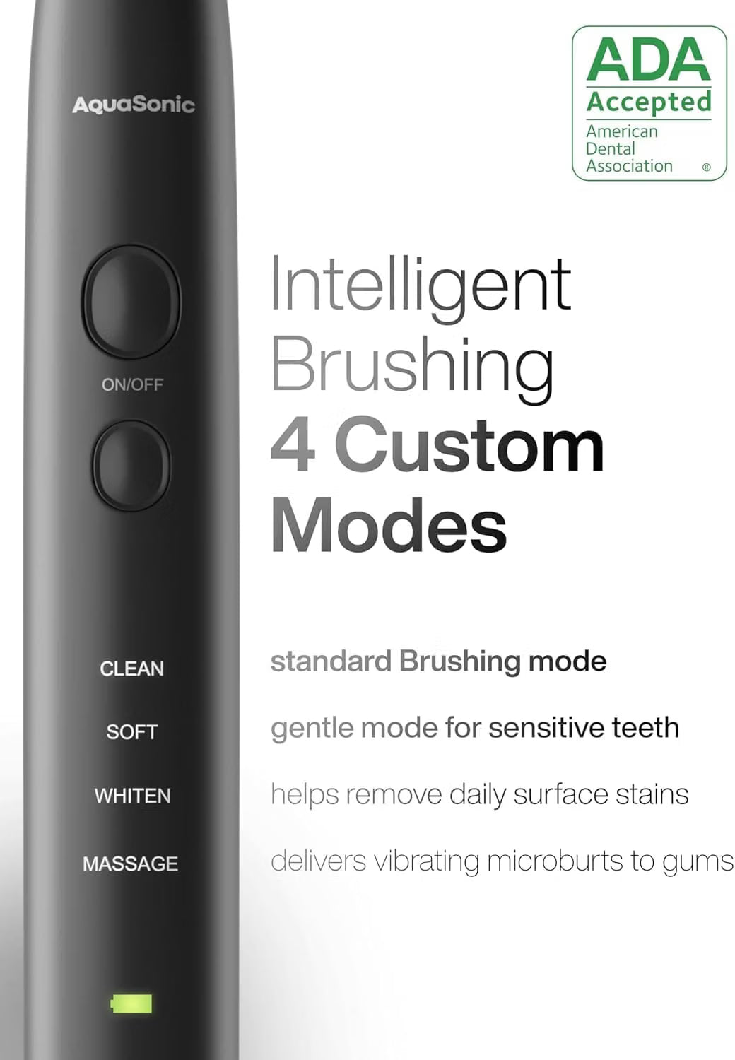 AquaSonic Ultra Whitening Electric Toothbrush