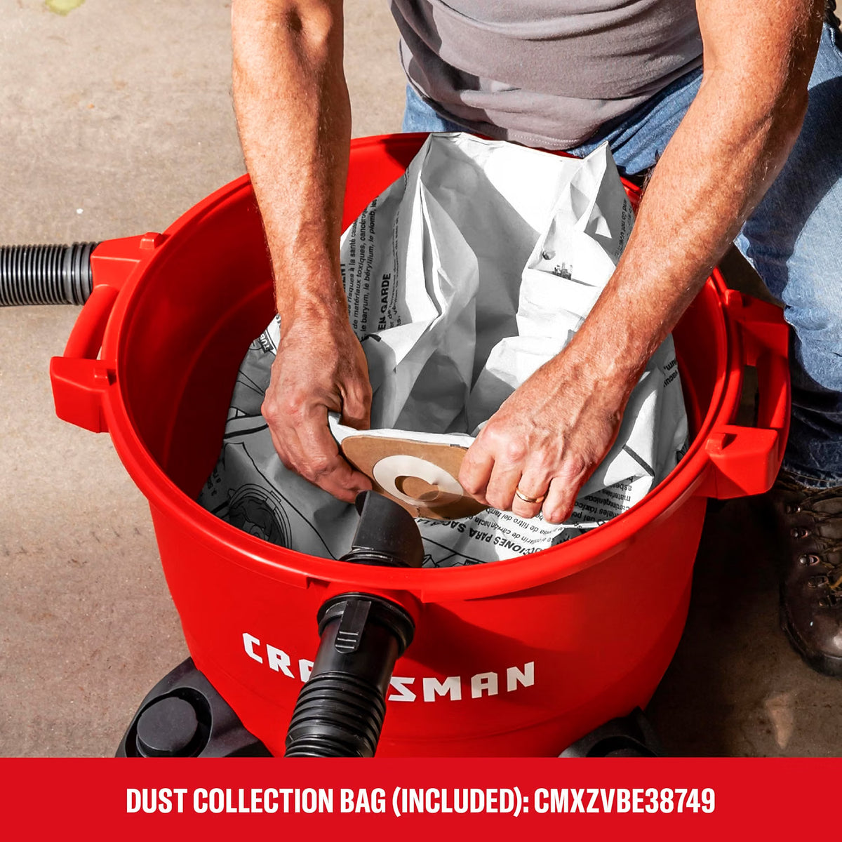 CRAFTSMAN Heavy-Duty Wet/Dry Vac with Attachments