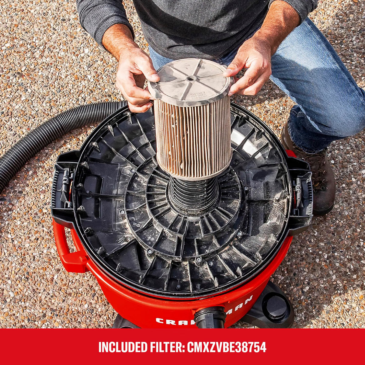 CRAFTSMAN Heavy-Duty Wet/Dry Vac with Attachments