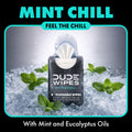 DUDE Wipes Mint Chill Pocket Packs – Flushable Travel Wipes, 48 Count